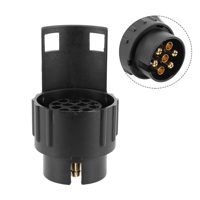 Rostfrei 7 bis 13 Pin Anhänger Wohnwagen Steckdose Adapter Konverter