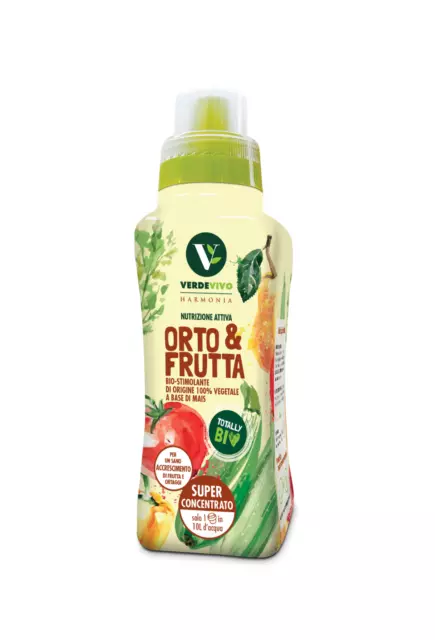 VerdeVivo Harmonia Nutrizione Orto e Frutta 100%vegetale  BIO  liquido ml. 500