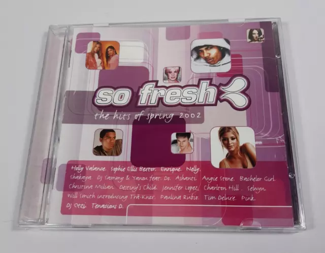So Fresh The Hits of Spring 2002 Music CD Album VGC