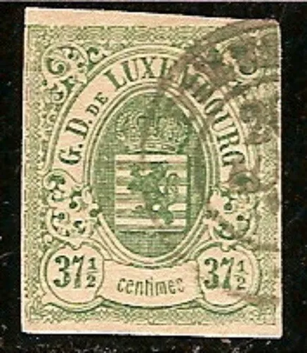 Luxembourg  1859 - 1867,  - Scott  no. 11  used