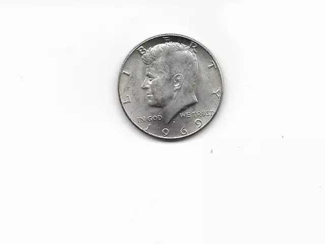 1969-D Kennedy Half Dollar Coin