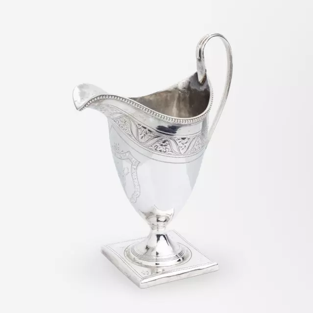 George III Sterling Silver Creamer by Peter & Ann Bateman