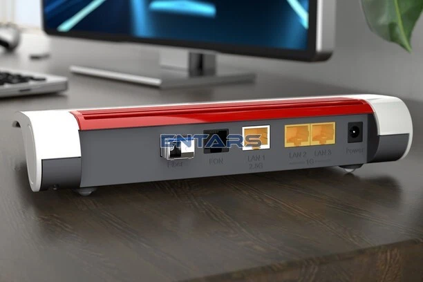 Fritzbox 5530 Router Mesh Wi-Fi 6- 2.400Mbit+600 Fiber 1 Gbit/s MANCA MODULO SFP 4