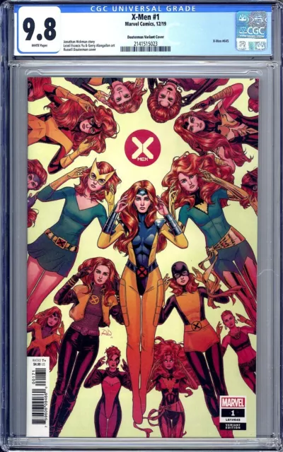 X-MEN #1 - 1:50 Dauterman Variant Jean Grey - CGC 9.8 Hickman Marvel 12/19