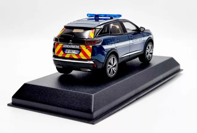 Peugeot 3008 Gt Gendarmerie 2023 1/43 NOREV Auto Aus Sammlung