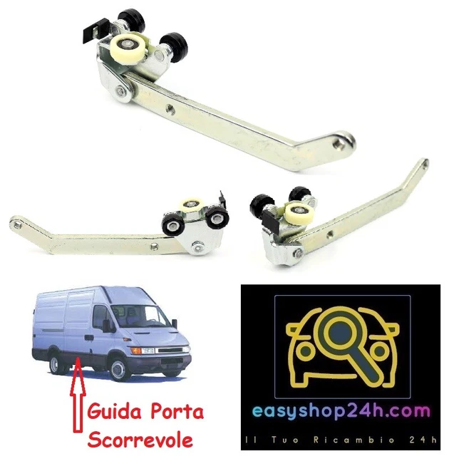 Metzger Rullo Guida Per Porta Scorrevole – Compatibile Con VW Caddy III, IV E Alltrack – OE 2K0843398