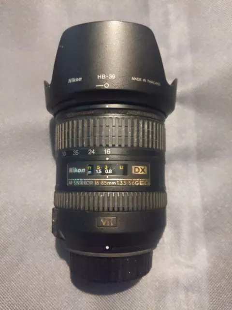 Nikon AF-S DX Nikkor 16-85mm f/3.5-5.6G ED VR Zoom Lens (Read Desc)