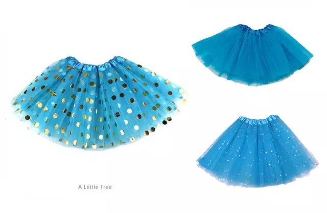 Blue High Quality KIDS LADY WOMEN GIRLS Tutu Skirt Skirts Fancy Dress Hen Party