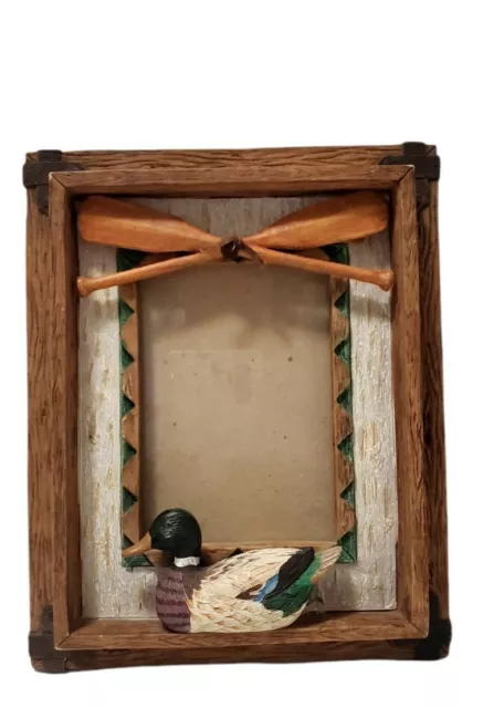 RUSS Duck Frame Reel Life Fishing Canoeing Desktop Frame 3.5 x 5 Lake House