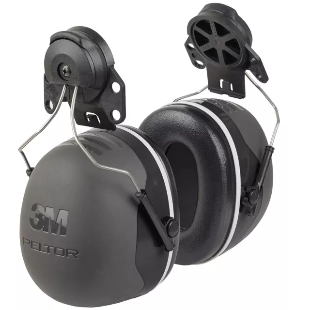 3M X5P3E Peltor Cap Mount Ear Muffs Hard Hat Attachment Noise Reduction NRR 31dB