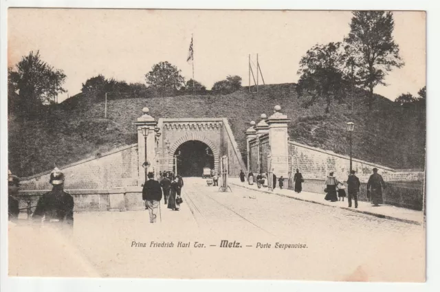 METZ  - Moselle - CPA 57 - Les portes - Porte Serpenoise