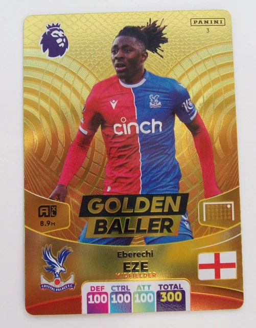 PANINI PREMIER LEAGUE Adrenalyn 2024 Golden Baller And Limited Edition