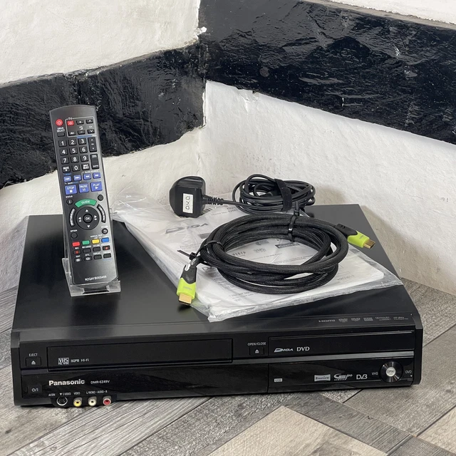 PANASONIC DMREZ49V MULTI Region DVD VCR/VHS Freeview + Recorder Remote