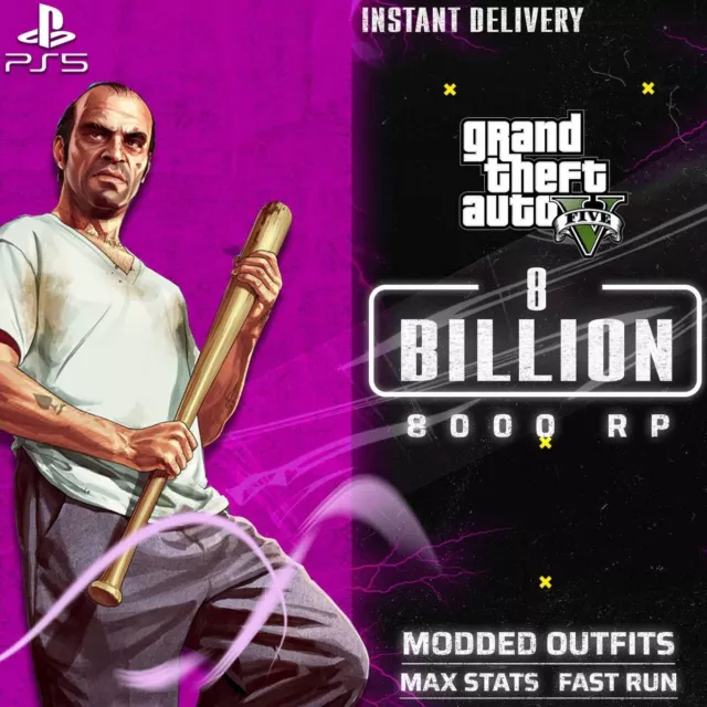 GTA 5 XBOX One Mod 7 Billion Rank 337 (24/7 INSTANT AUTOMATIC DELIVERY)  $9.99 - PicClick