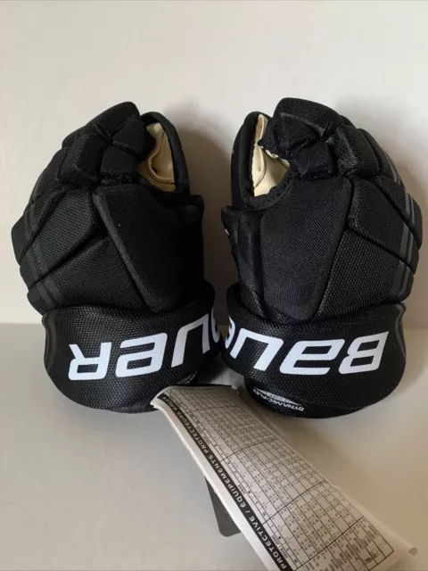 Youth Bauer Hockey Gloves Vapor X 3.0 JuniorSize 10 Dynamic Ergo Thumb-Flex Cuff Youth Bauer Hockey Gloves Vapor X 3.0 JuniorSize 10 Dynamic Ergo Thumb-Flex Cuff