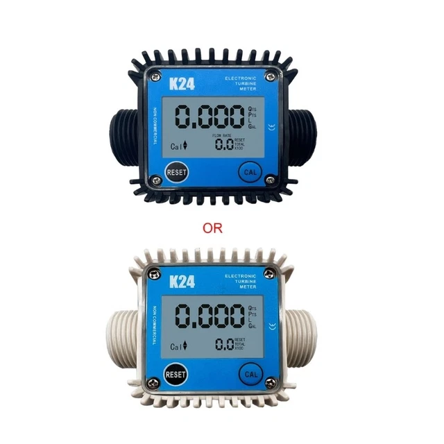 10-120L Flowmeter DN25 Liquid Flow Sensor Meter Electronic Turbine- Flow Meter