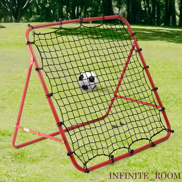 Football Training Net Soccer Kickback Target Goal Rebounder Net for Kids Teach