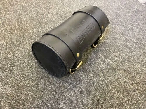 For Royal Enfield 350 500 Interceptor Classic Bullet Tool Bag Roll Leather