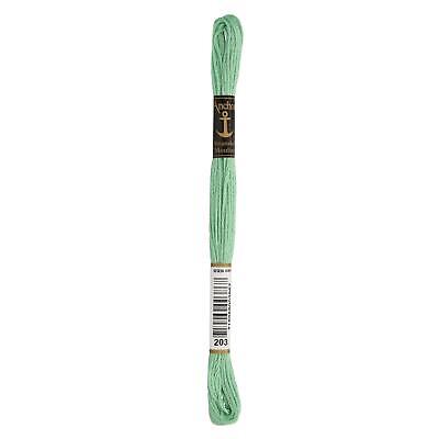 Tonalità 117 Cardo Luce Cardo Anchor Cotone Stranded 6 Fili X 8m Matassa 