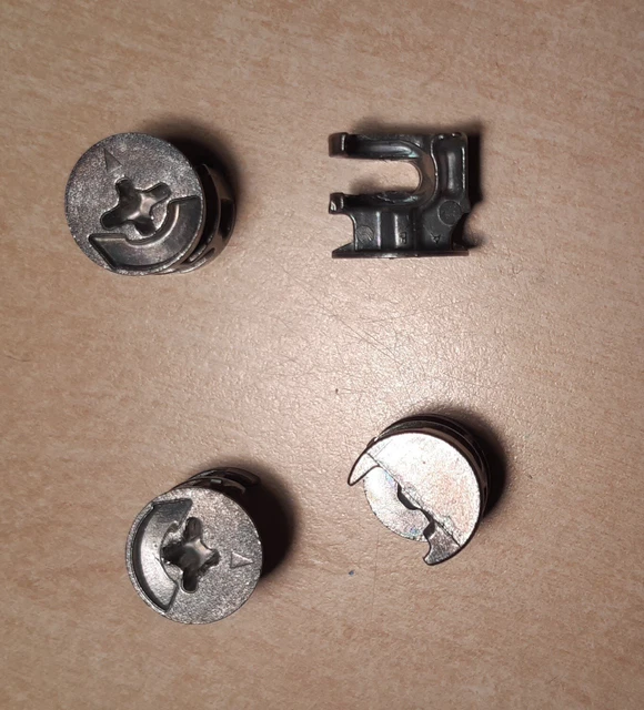 IKEA ERSATZTEIL EXCENTERMUTTER Verbindergehäuse 103430 Pax Hemnes Malm 4 Stück EUR 3,90