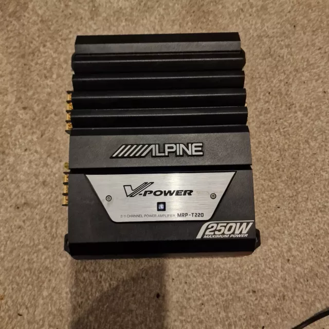 ALPINE MRPT220 AMPLIFICATORE auto 2 canali EUR 75,34 PicClick IT