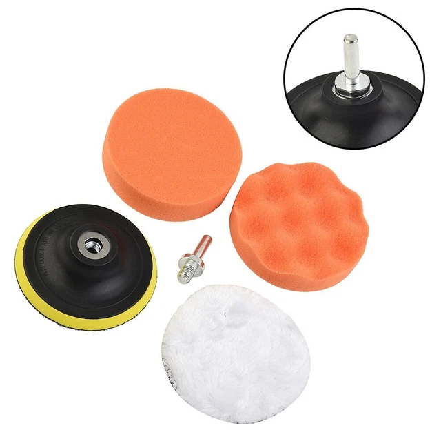 Platorello Per Trapano ADBL Spugna Lucidante Con Chiusura In Velcro Dual Action Qualit Professionale F 959011