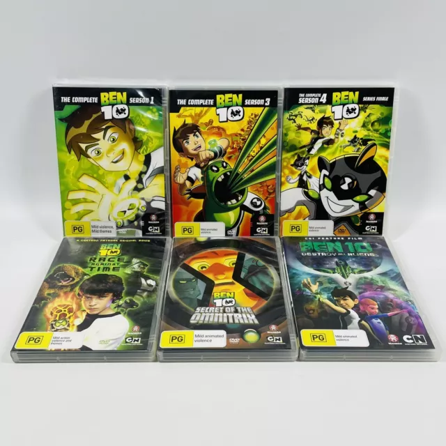  Cartoon Network: Classic Ben 10 Seasons 1-4 (4-Pack)