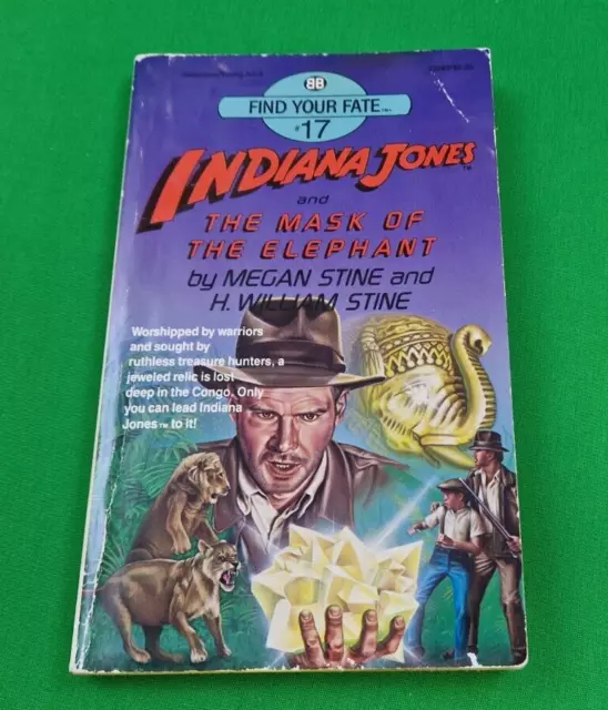 Indiana Jones and the Mask of the Elephant **1st/1st EDITION** Find Your Fate 17
