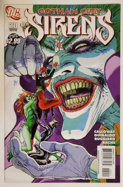 Gotham City Sirens #20 (2011, DC) NM Catwoman Poison Ivy Harley Quinn Joker