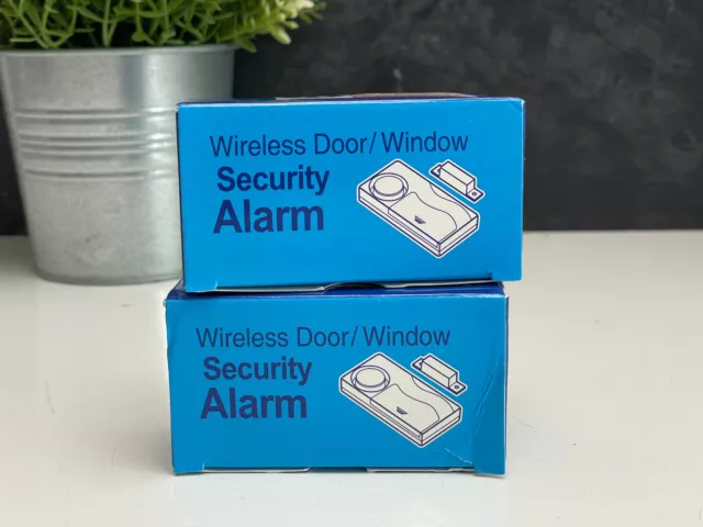 Alarma inalámbrica puerta/ventana HENDUN KS-SF03R con paquete remoto de 2 *Nuevo*