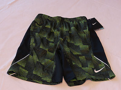 Ragazzi Nike Dri Fit M 6 5-6 Anni Active Pantaloncini 86A713 Azione Verde 557