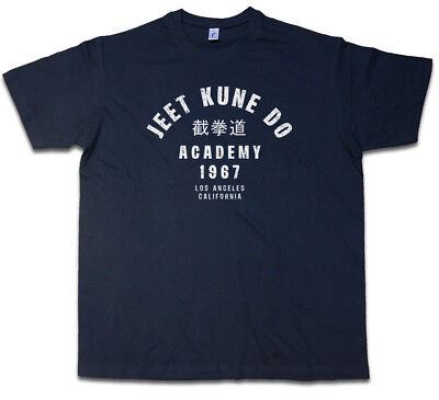 Jeet Kune Do Academy T-shirt Bruce Martial Arts LEE KUNG FU KARATE Takewondo