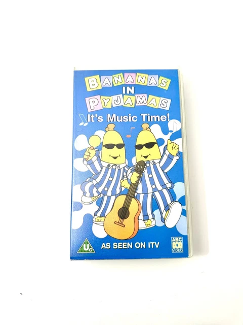 BANANA IN PYJAMAS Its Music Time Vhs Video Tape Childrens 6 99 banana-in-pyjamas-its-music-time-vhs-video-tape-childrens-6-99
