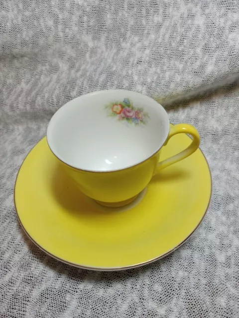 Castle Tea Cup And Saucer From Occupied Japan