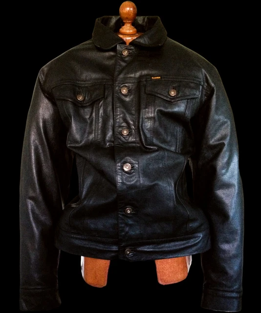 RALPH LAUREN POLO RRL Leather Trucker Sherpa Bomber Motorcycle Biker Jacket Coat