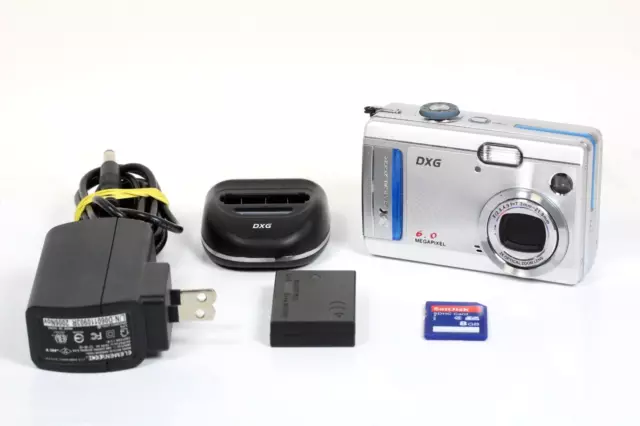 DXG-608 Digital Camera Camcorder 6.0 MP CCD 3X Optical / 4x Digital Zoom