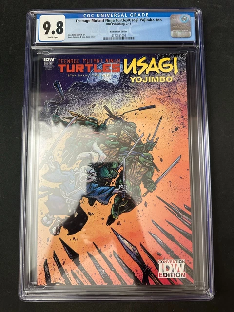 Teenage Mutant Ninja Turtles Usagi Yojimbo CGC 9.8 Eastman Convention Variant