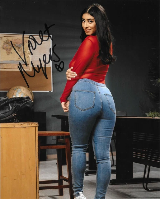 VIOLET MYERS ADULT Video Star signed Hot 8x10 photo autographed Proof