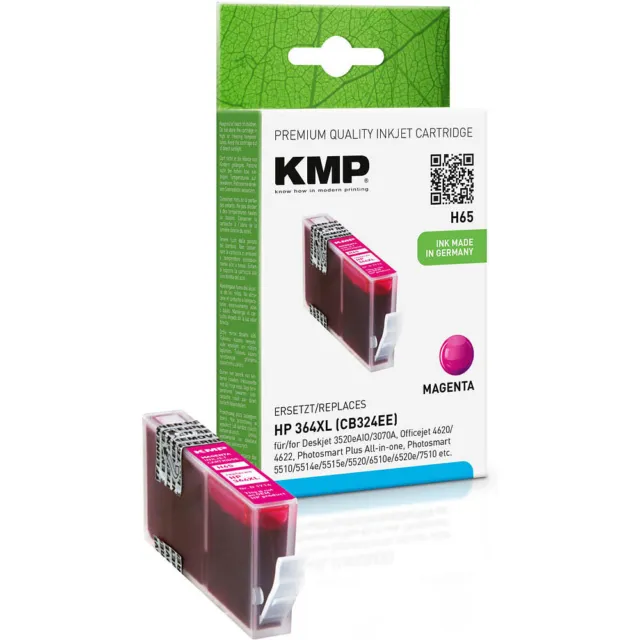 KMP H65 Tinte ERSETZT HP 364XL / CB324EE magenta