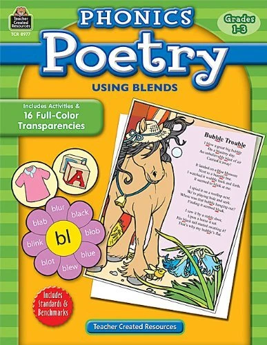 PHONICS POETRY USING BLENDS By Penny Carter **Mint Condition**