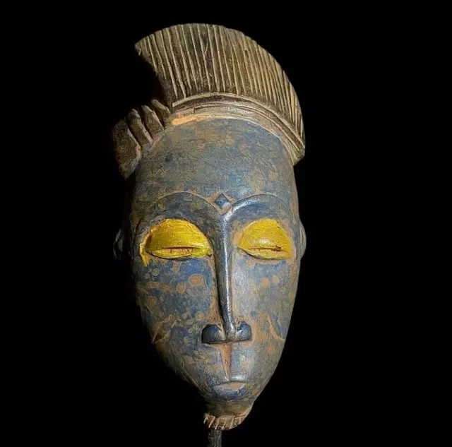 Maschera africana Baule Maschere africane antiche Appeso a parete in legno...