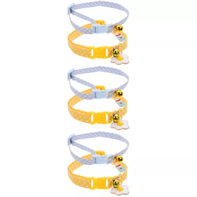 6 piezas de accesorios de collares de gatito para niñas cachorro perro gato niño