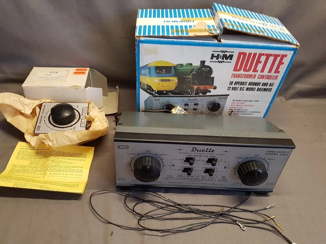 HAMMANT & MORGAN H&M Duette Twin Track Controller + Cui/Lc Tested