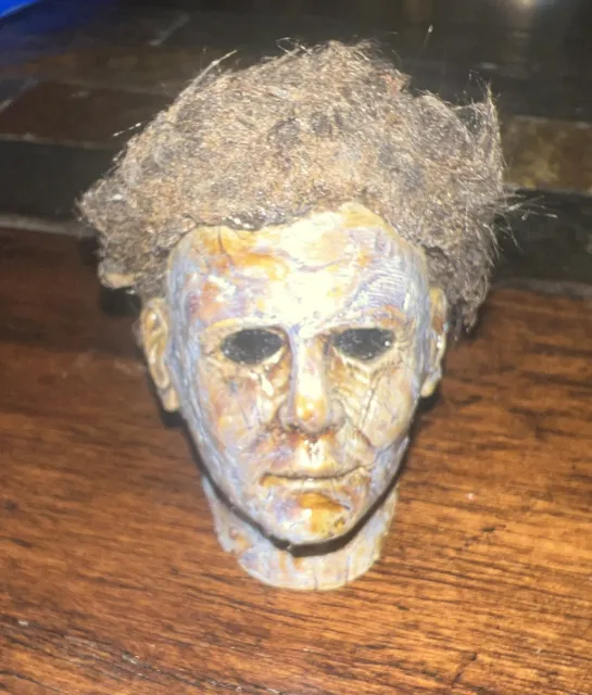 Custom 1/6 Michael Myers Head Sculpt 12” figure Halloween Horror Rooted Hair