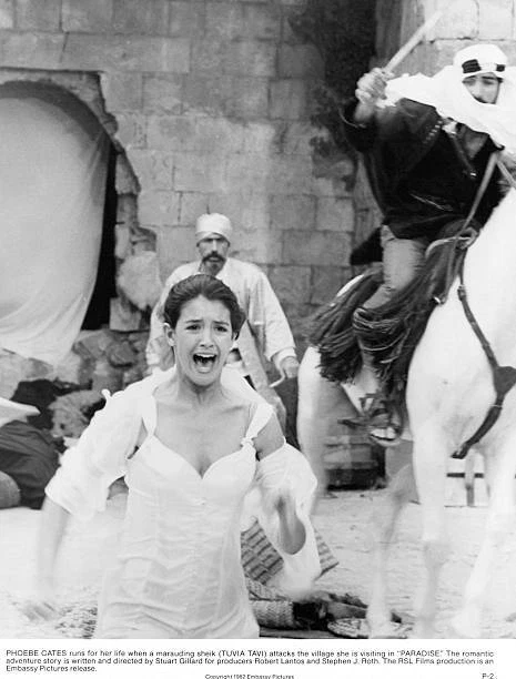 PHOEBE CATES IN a scene from the film Paradise 1982 TV Movie OLD PHOTO