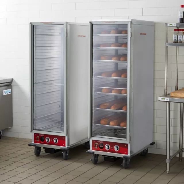 Full Size Insulated Heated Holding / Proofing Cabinet with Clear Door - 120V