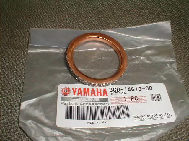 YAMAHA OEM EXHAUST MANIFOLD GASKET 3GD-14613-00-00 NEW RAPTOR GIRZZLY Moto 4