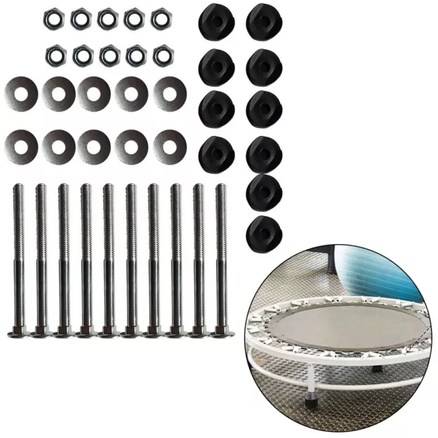 10 Pack Trampoline Replacement Screws High Performance Steel Accessories