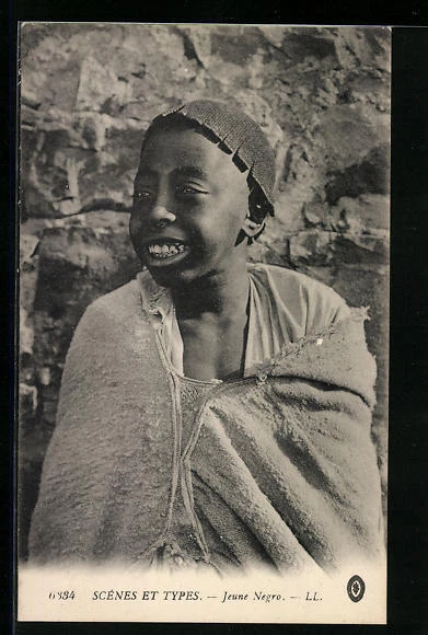 CPA Jeune Negro, Portrait de