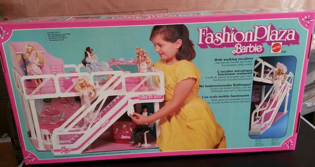BARBIE FASHION PLAZA Scala Mobile Centro Commerciale Mattel Anni